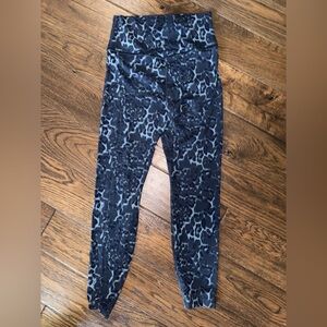 All in Motion Blue Patterned Leggings